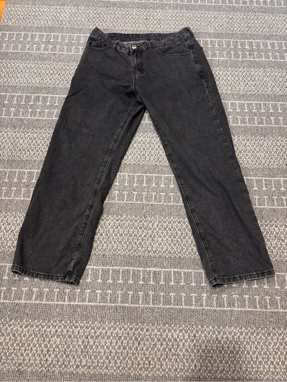 Classic Men’s Black Jeans